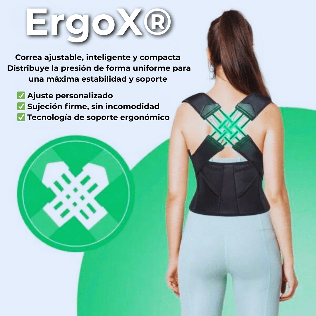 ErgoX® – Chaleco Corrector de Postura Ortopédico Unisex