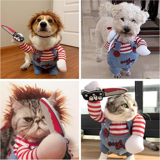 Disfraz de Chucky para Mascotas