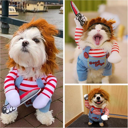 Disfraz de Chucky para Mascotas