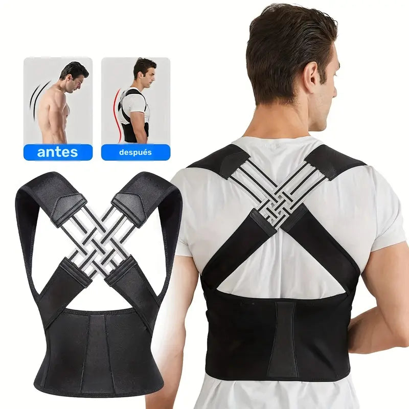 ErgoX® – Chaleco Corrector de Postura Ortopédico Unisex